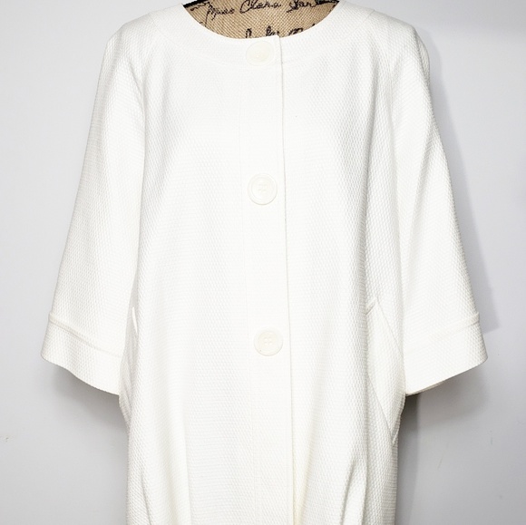 Lafayette 148 New York Jackets & Blazers - Lafayette 148 woven off white tapper blazer 8